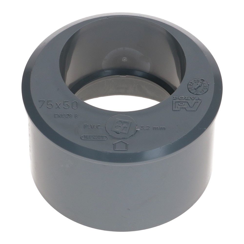 Lijm Verloopring excentrisch 75x50mm