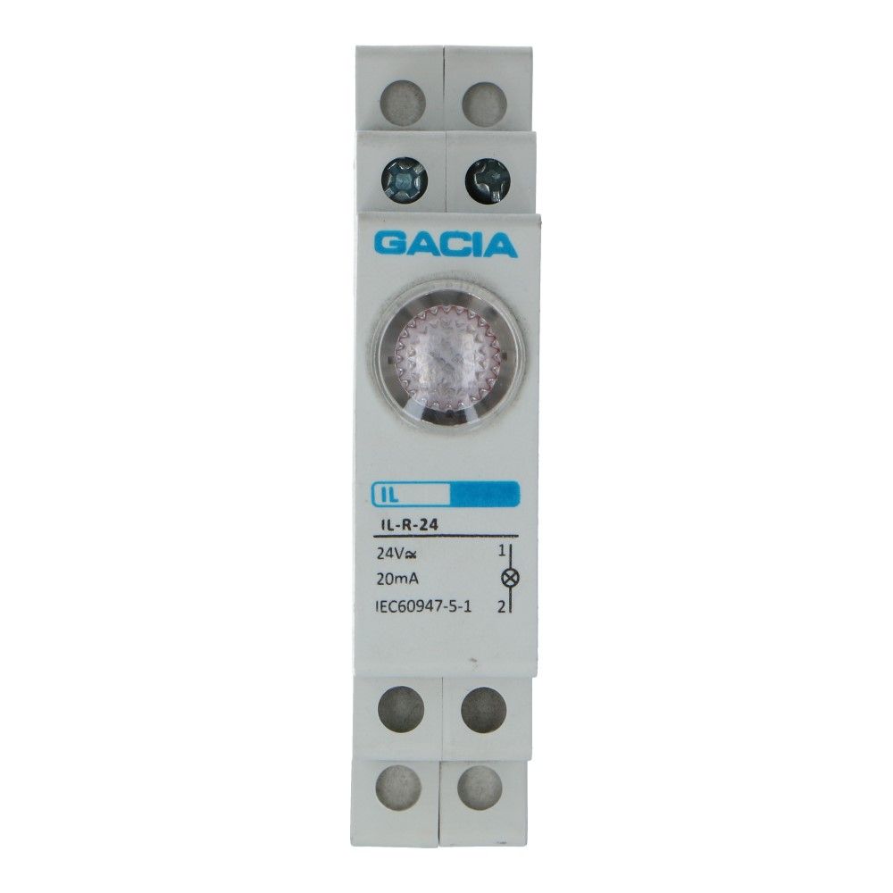 Indicatie led rood 12-24V AC/DC