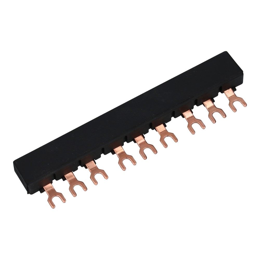 Kamrail vork 3 fase 9 poles tbv motorbeveiliging
