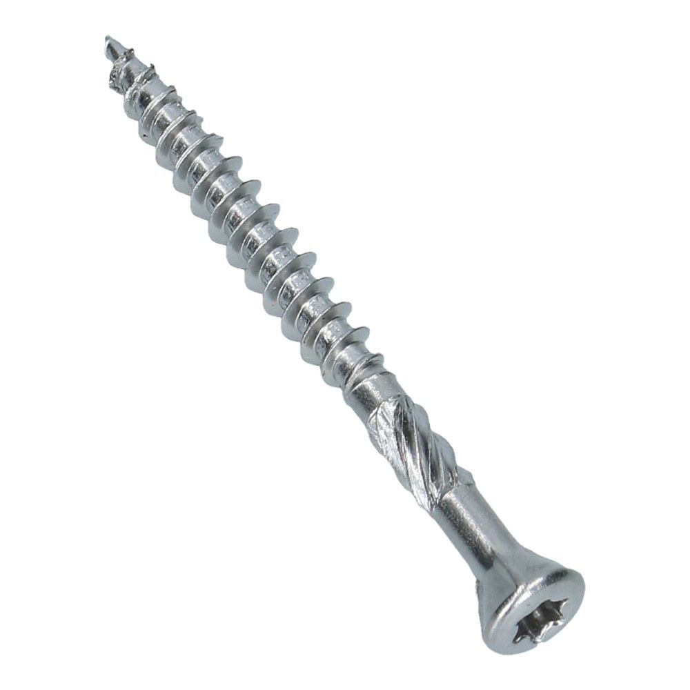 Hardhoutschroef 4.5x50 Torx 20 Platkop RVS C2 - 200 stuks