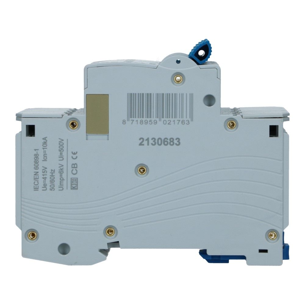 Installatieautomaat  4 polig 13A karakteristiek D 10/15kA INS1
