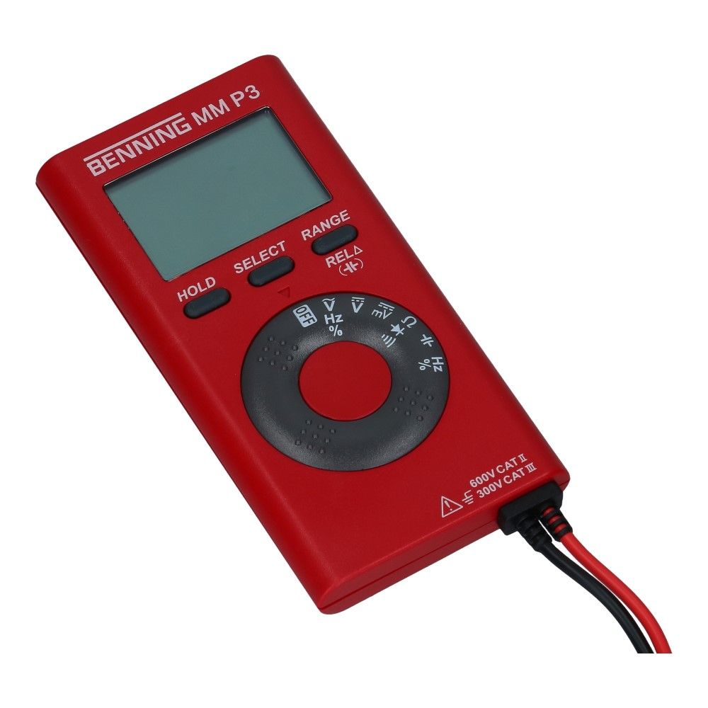 Digitale multimeter MM P3 0.1mV-600V AC/DC