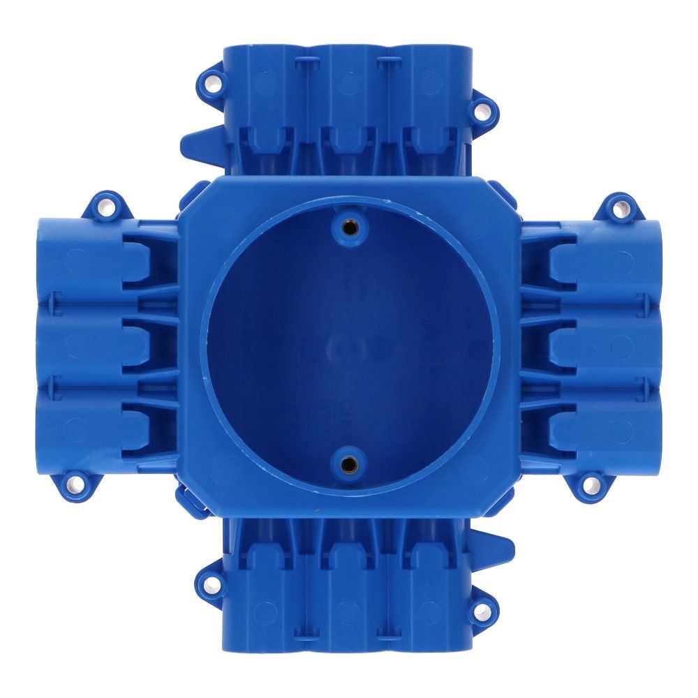 Centraaldoos CHP60 voor holle plafonds 12×16/19/20 buis invoer
