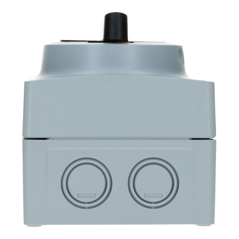 Werkschakelaar IP65 4 polig 25A 96x130x106mm zwart hendel ABS AC22-16A