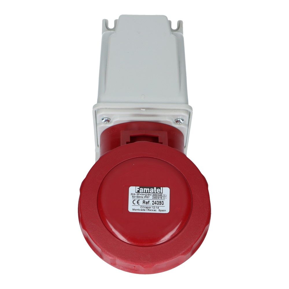 CEE female 5 polig 6H 32A IP67 wcd 380-415VAC