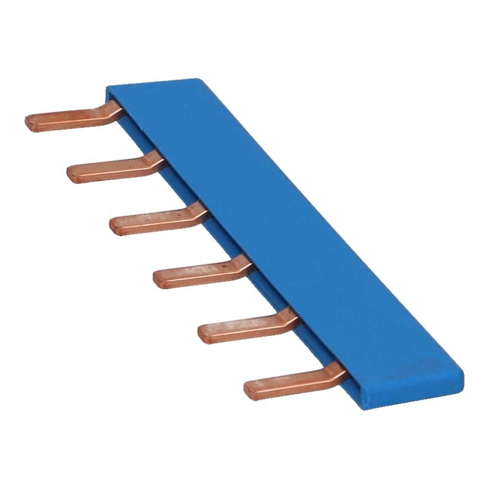 Kam pin blauw 1 fase 6 pole 17.8mm
