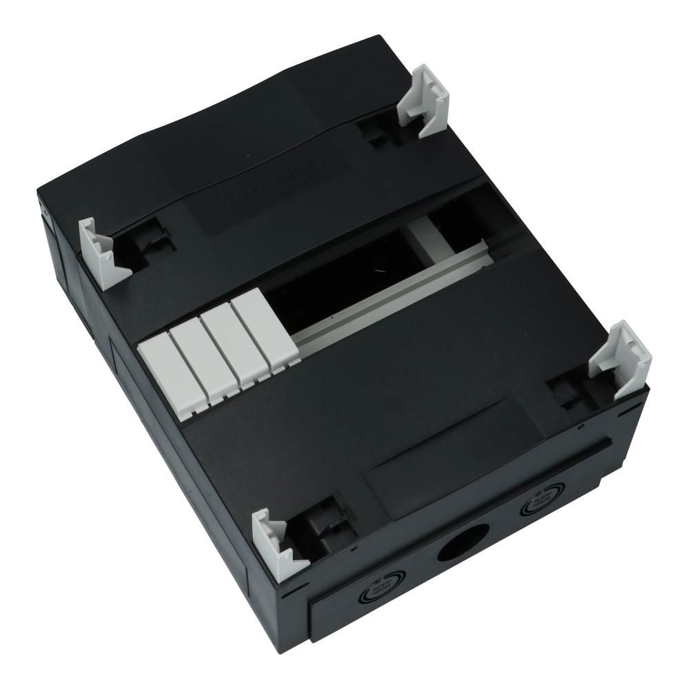 Ledige groepenkast 1x12 modules met verhoogd met buisinvoer