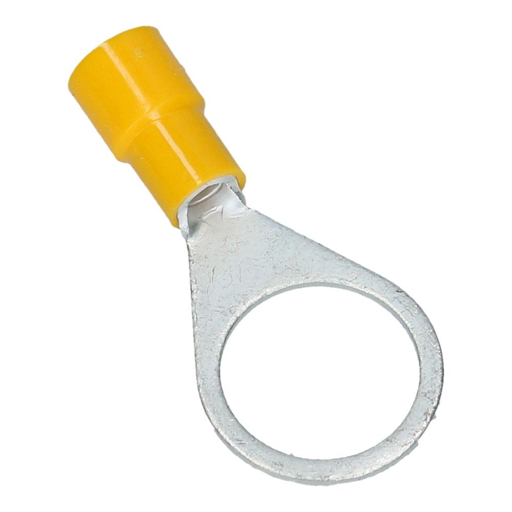 Ringkabelschoen Gat 15mm L-22mm Geel - 25 stuks