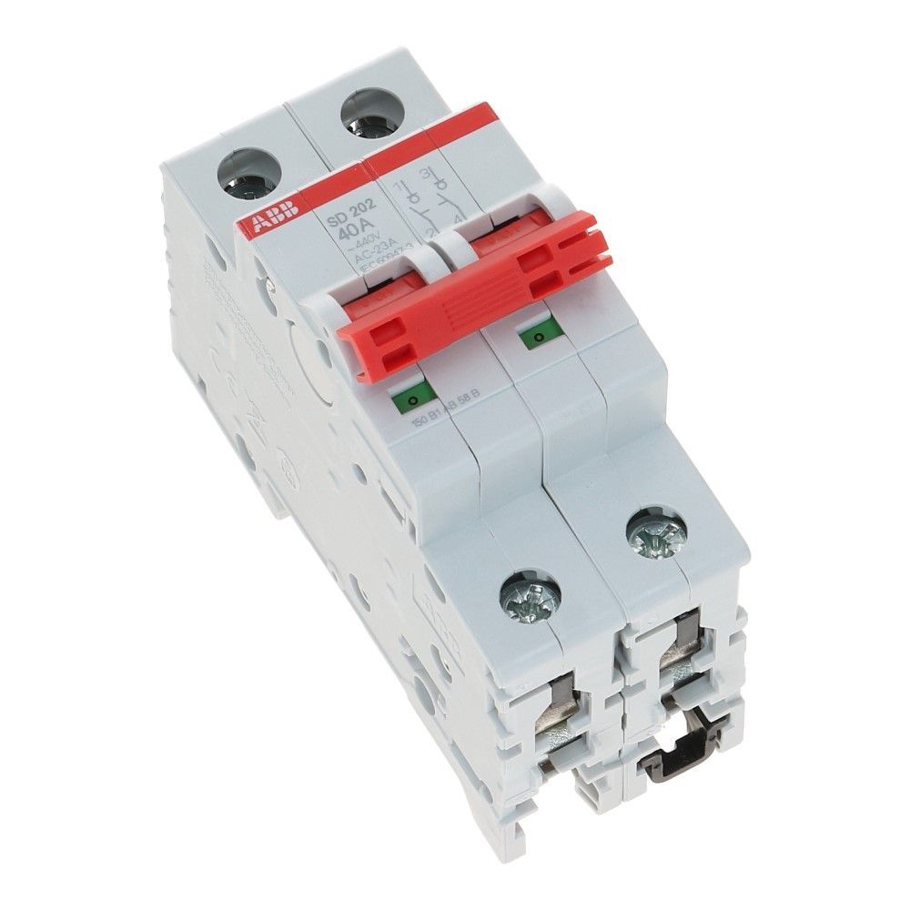 ABB Hoofdschakelaar 2 polig 40A SD202/40