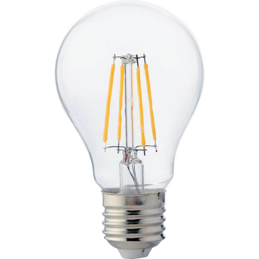 LED Filament A60 gloeilamp 4W E27 230V wit 4200K 320 Lumen