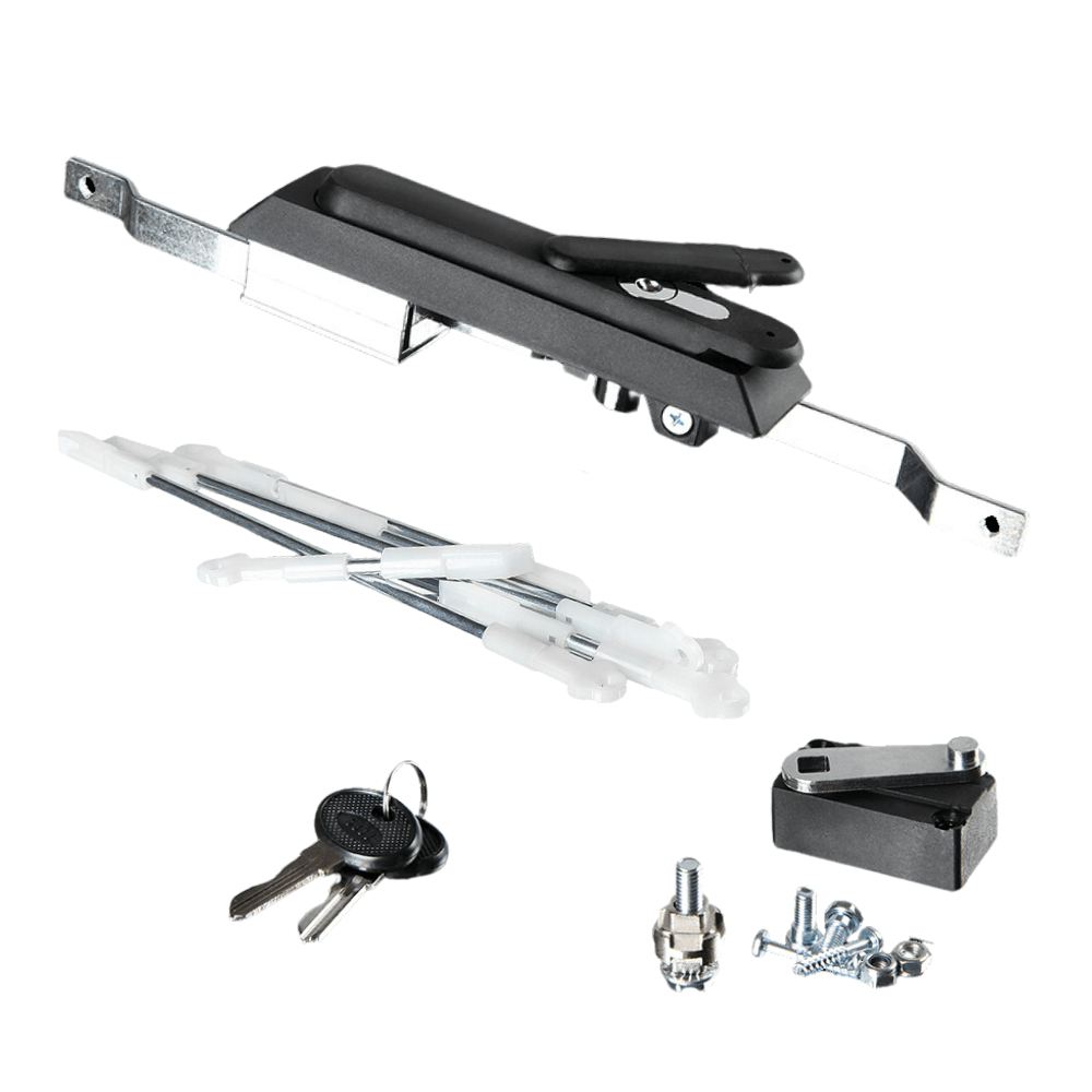 Handgreep met slot voor F-Tronic veldverdeler hoogte 800mm