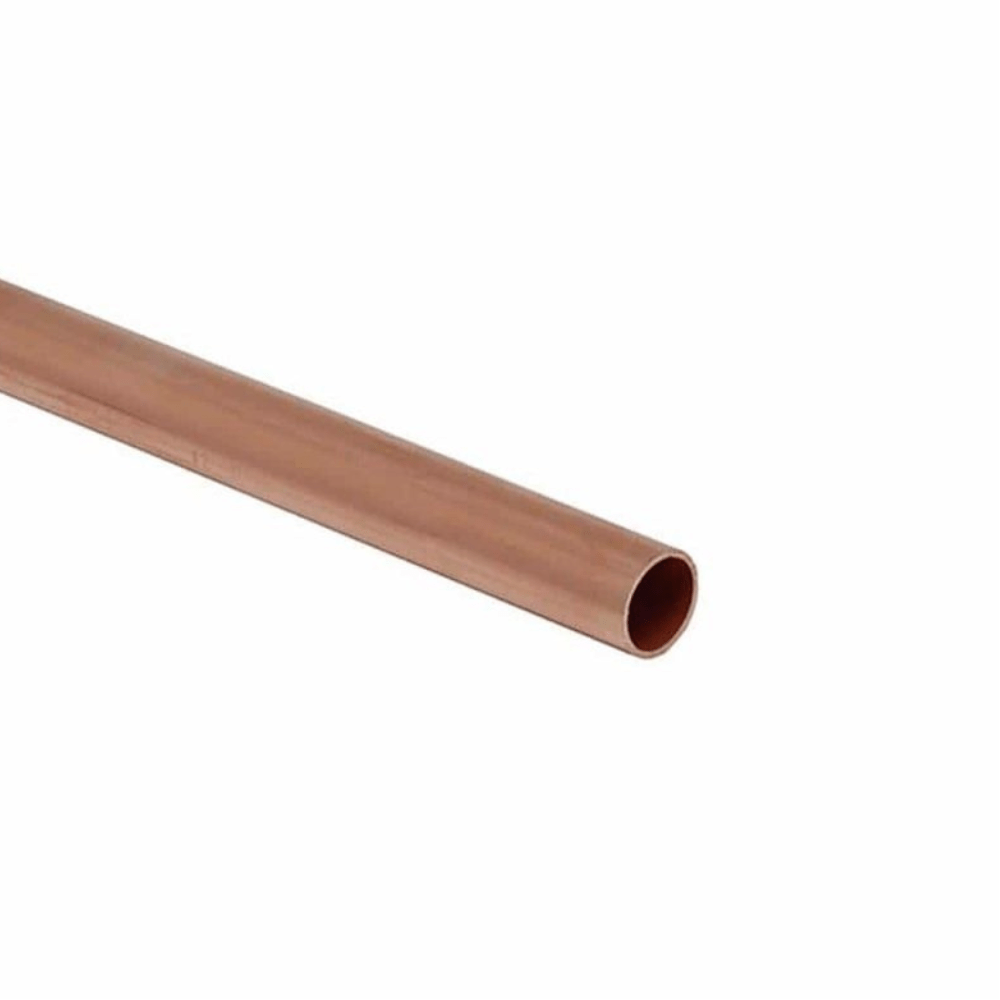 Koperen buis Gastec/Kiwa 12mm lengte 2,5 meter