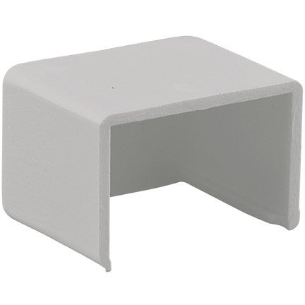 Eindstuk 10x10mm wit 2 stuks - 2 stuks