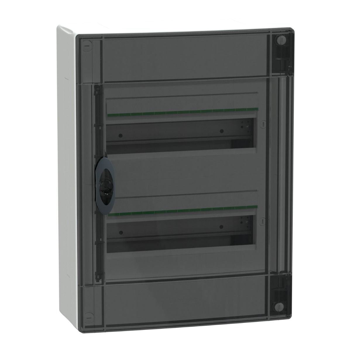 26 modules PrismaSeT XS verdeler 2 x 13 modules + 1 aardingsblok en deur