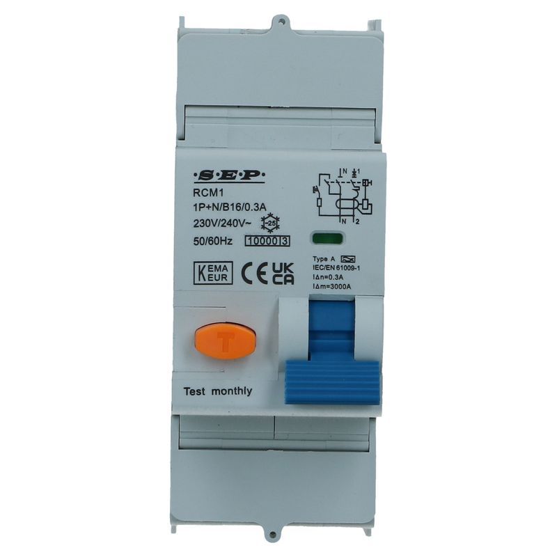 Aardlekautomaat HI C 40A 1 polig + nul Type A[G] 300mA 10kA 