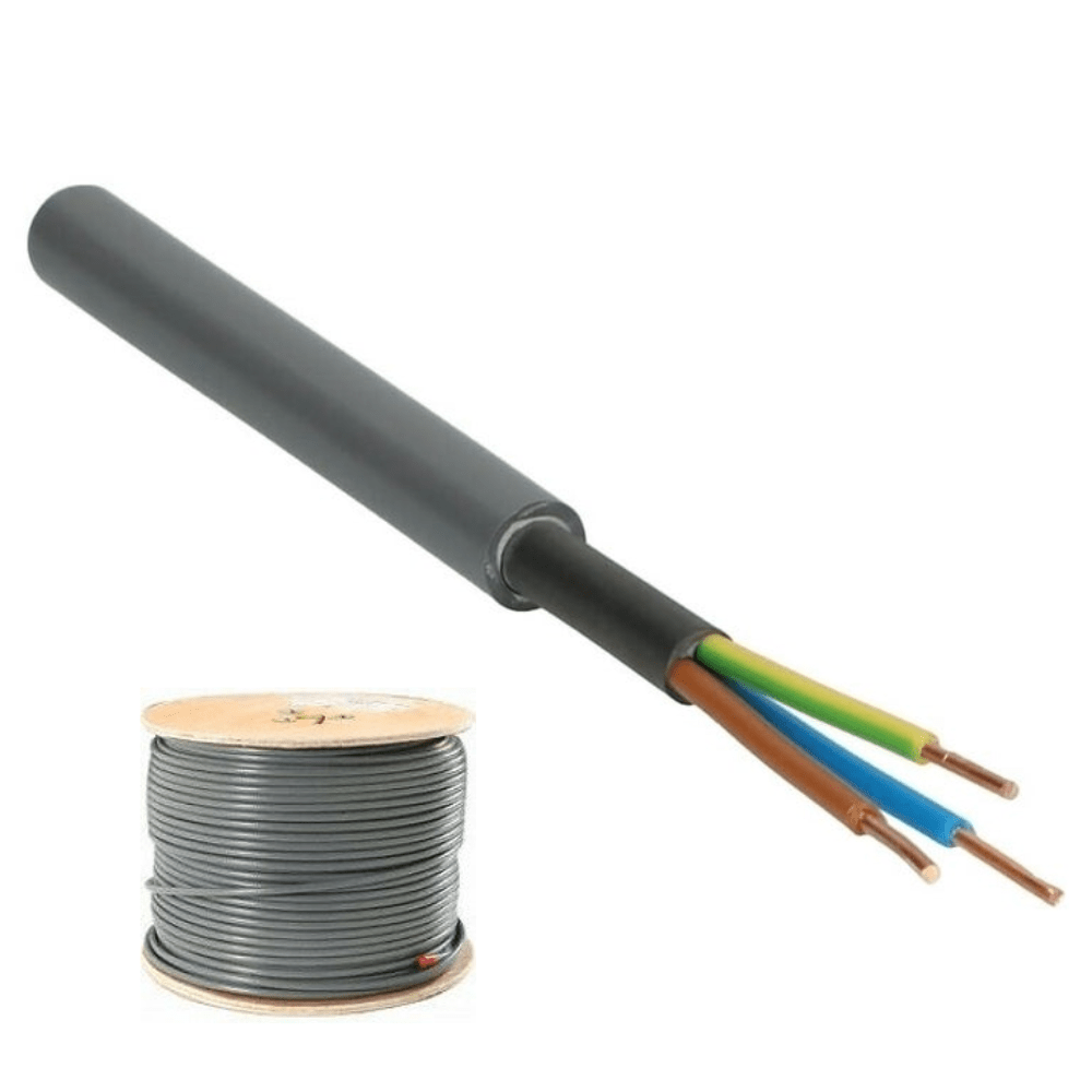 Installatiekabel YMvK 3x2.5mm² Dca-s2,d2 - 500 meter