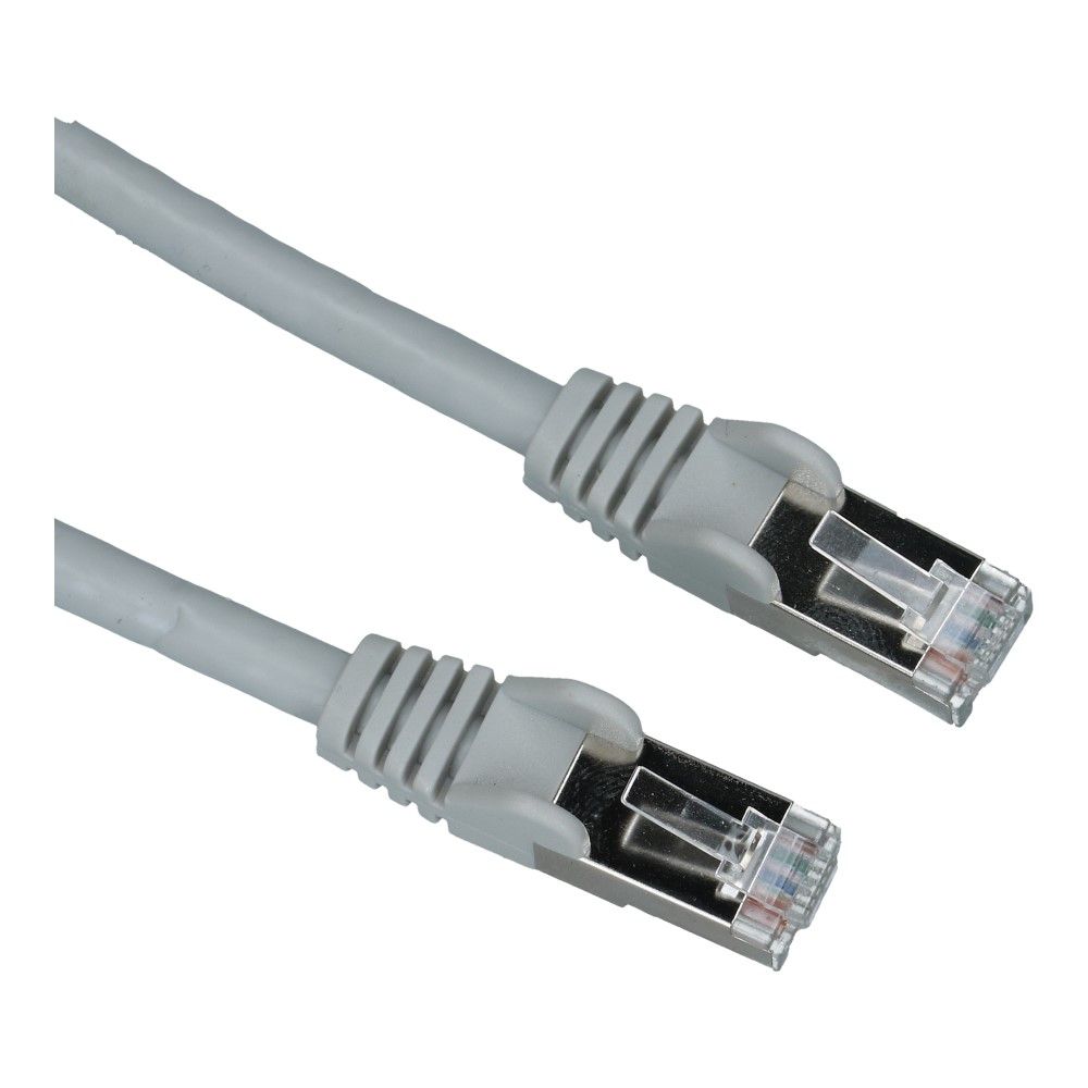 SF/UTP CAT 6a patch kabel 10meter grijs