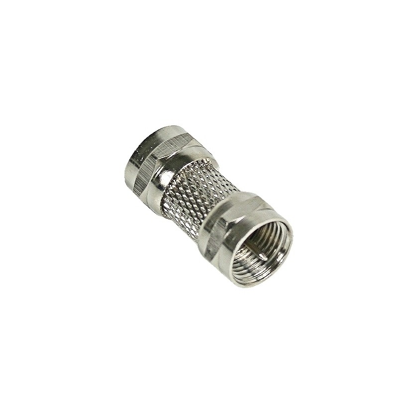 Coax f-connector verbinder male-male