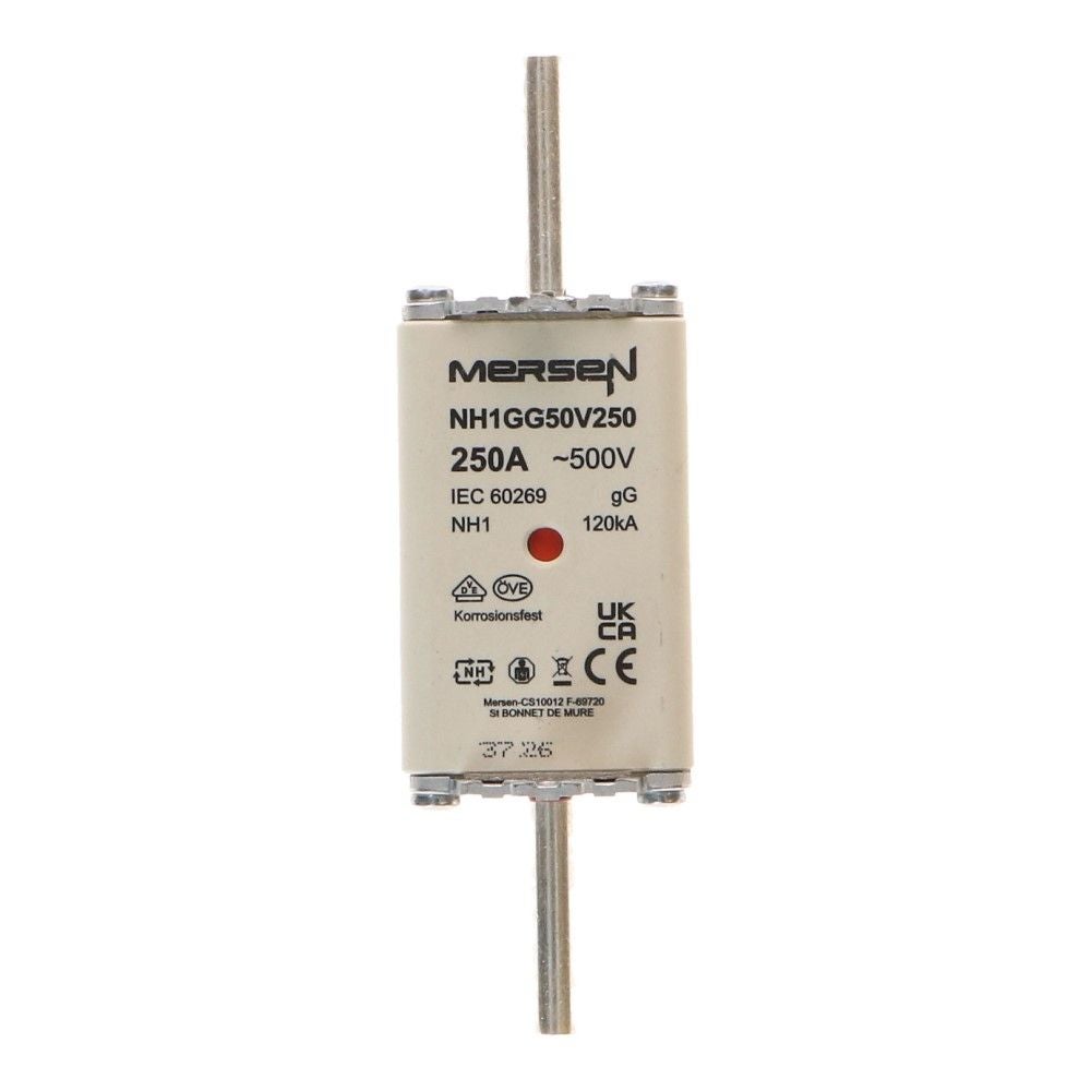 Mespatroon NH1 250A 500V gG Mespatroon NH1 250A 500V gG