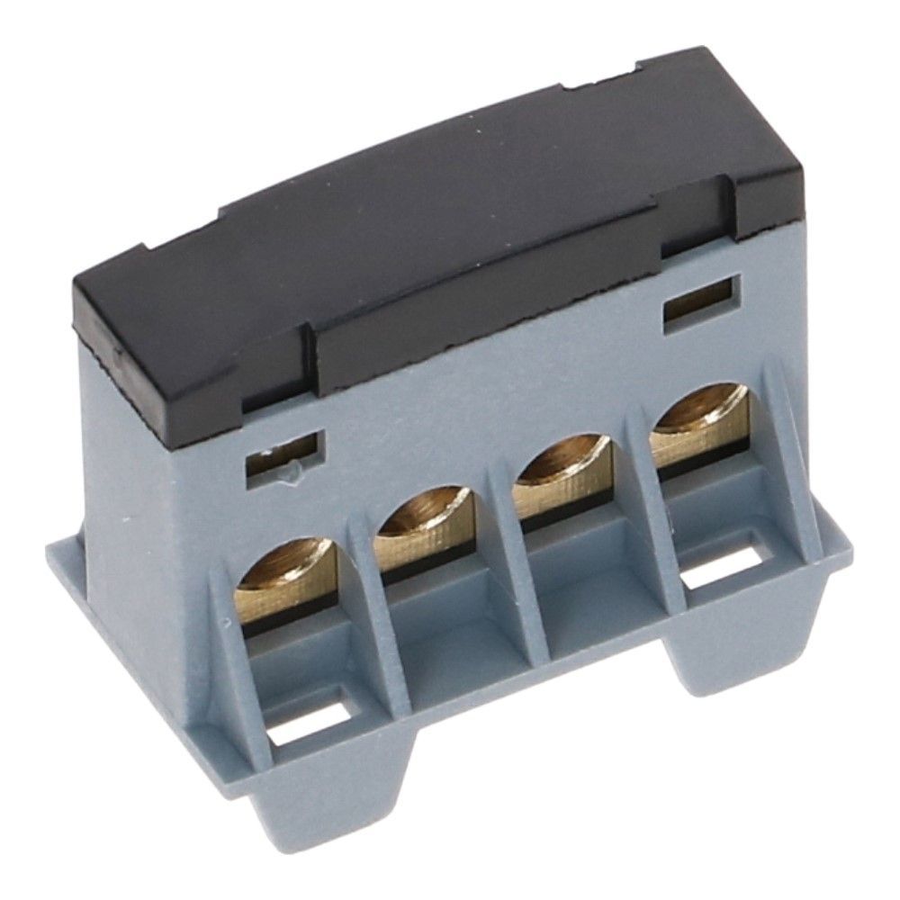 Aansluitverdeelblok AST16 zwart 4x16mm² Aansluitverdeelblok AST16 zwart 4x16mm²