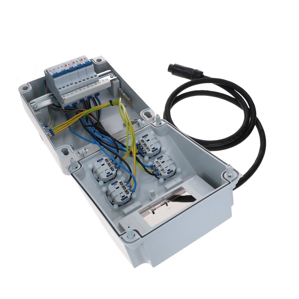 Alpha ESS Noodstroom verdeelunit unit 3 fase IP54 2 meter Alpha ESS Noodstroom verdeelunit unit 3 fase IP54 2 meter