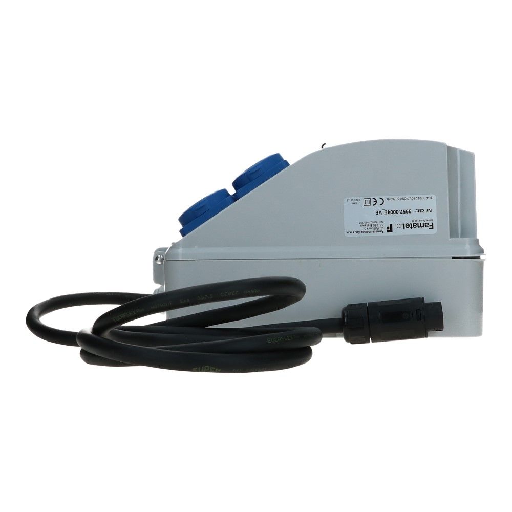 Alpha ESS Noodstroom verdeelunit unit 1 fase IP54 2 meter Alpha ESS Noodstroom verdeelunit unit 1 fase IP54 2 meter