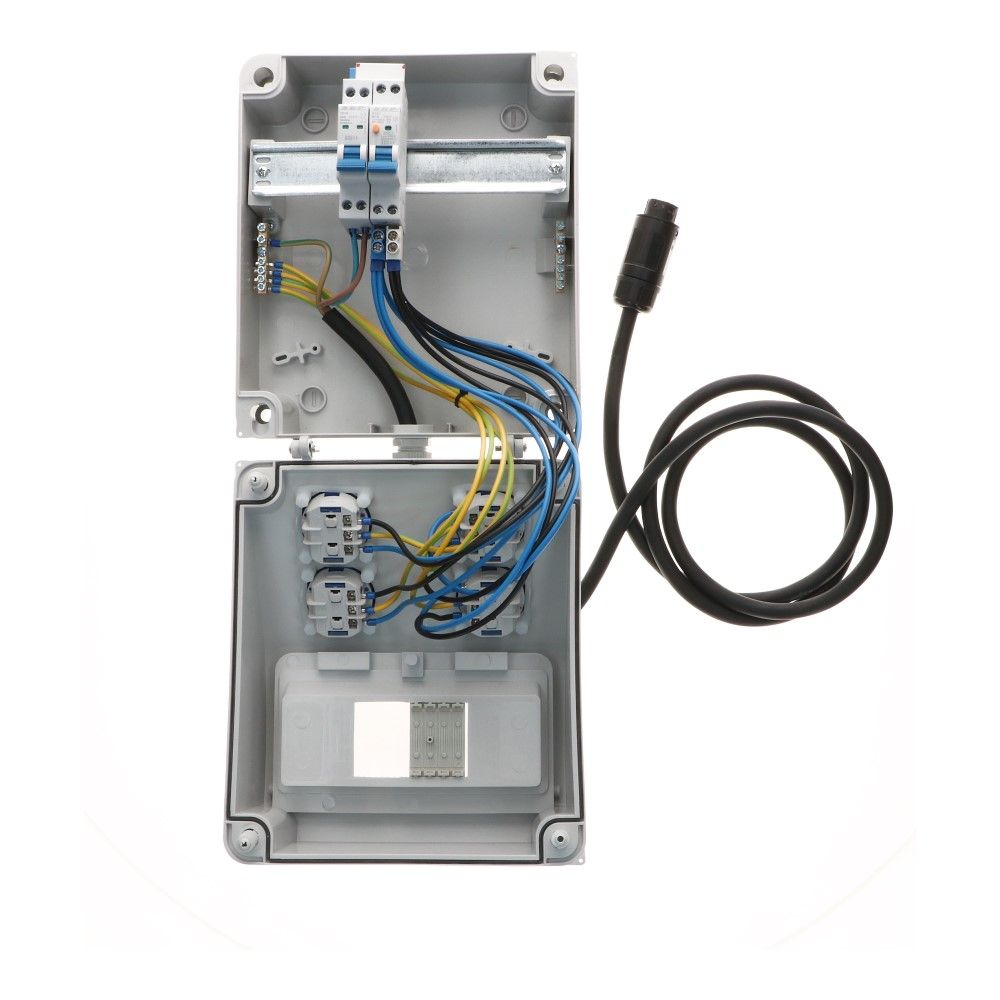 Alpha ESS Noodstroom verdeelunit unit 1 fase IP54 2 meter Alpha ESS Noodstroom verdeelunit unit 1 fase IP54 2 meter