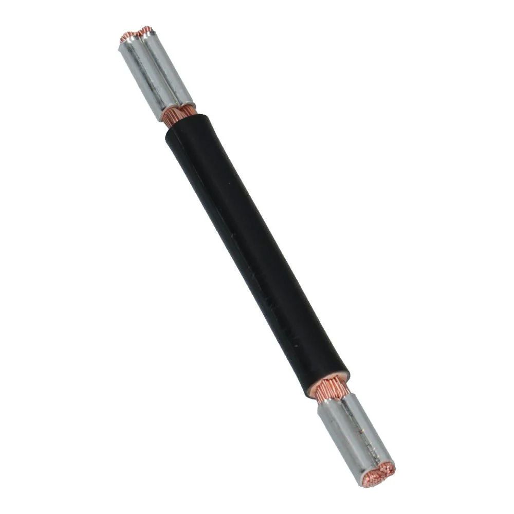 Montagedraad met vertind huls zwart 6mm² 240mm halogeenvrij 90°C Montagedraad met vertind huls zwart 6mm² 240mm halogeenvrij 90°C