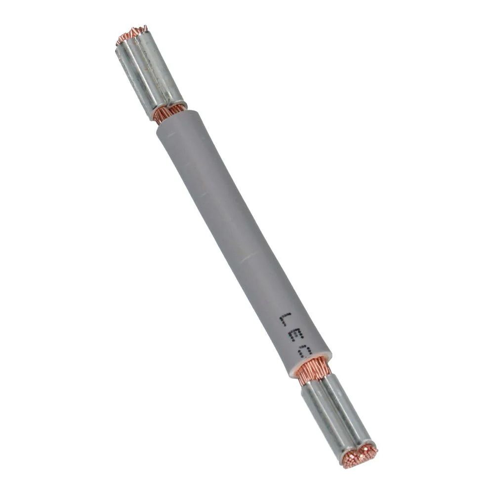Montagedraad met vertind huls grijs 6mm² 270mm halogeenvrij 90°C Montagedraad met vertind huls grijs 6mm² 270mm halogeenvrij 90°C
