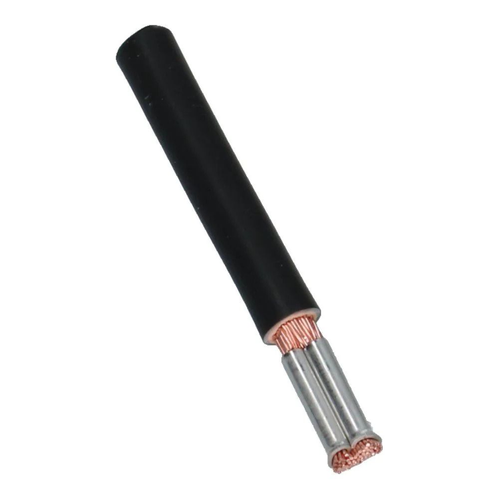 Montagedraad met vertind huls zwart 6mm² 300mm halogeenvrij 90°C Montagedraad met vertind huls zwart 6mm² 300mm halogeenvrij 90°C
