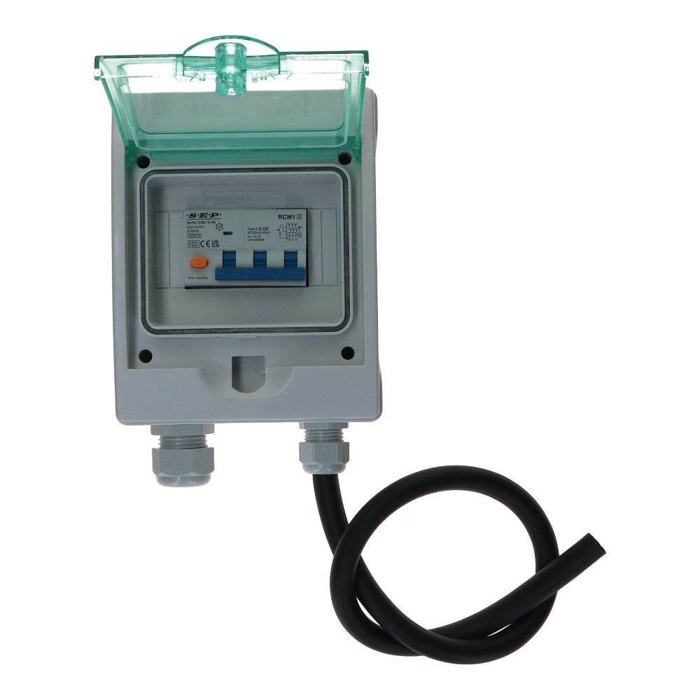 3 fase Backup box beveiliging C32 100mA High Immunity 3 fase Backup box beveiliging C32 100mA High Immunity