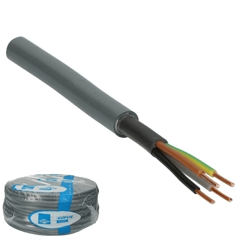 Installatiekabel YMvK 4x1.5mm² Dca-s2,d2,a3 - 100 meter Installatiekabel YMvK 4x1.5mm² Dca-s2,d2,a3 - 100 meter