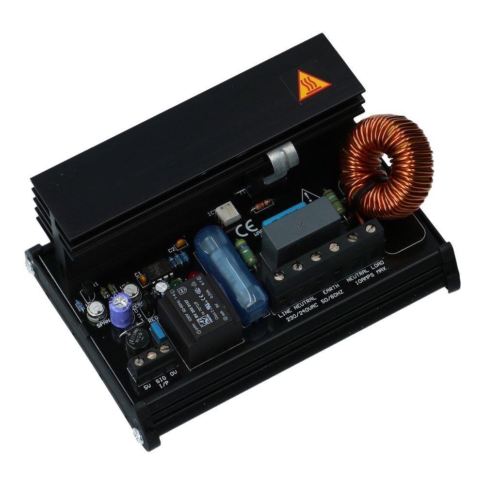 Regelaar 220-240VAC inductie 0-5/10V of potmeter Regelaar 220-240VAC inductie 0-5/10V of potmeter