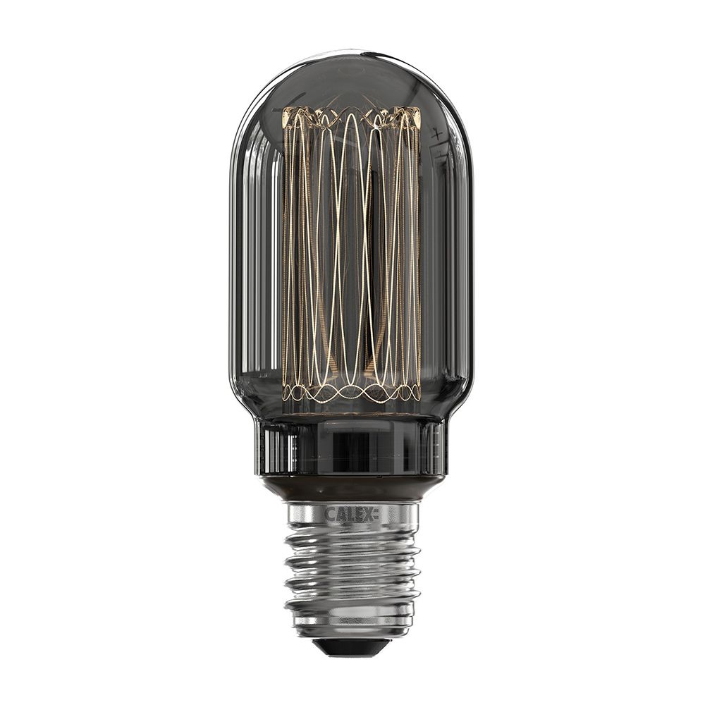 Calex LED Buis lamp titanium T45 E27 3.5W 40lm 2000K dimbaar
