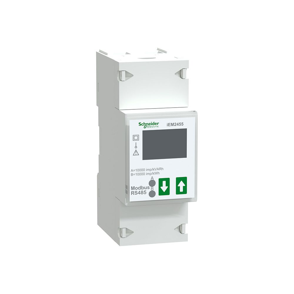 kWh meter 1 fase 100A Modbus MID Factureerbaar kWh meter 1 fase 100A Modbus MID Factureerbaar