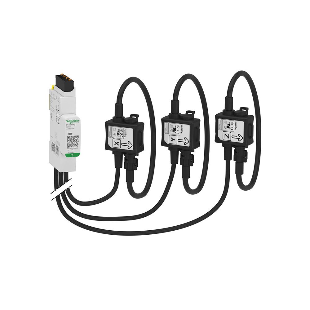 PowerTag Energy R200 3P + nul boven- en ondermontage 200A PowerTag Energy R200 3P + nul boven- en ondermontage 200A