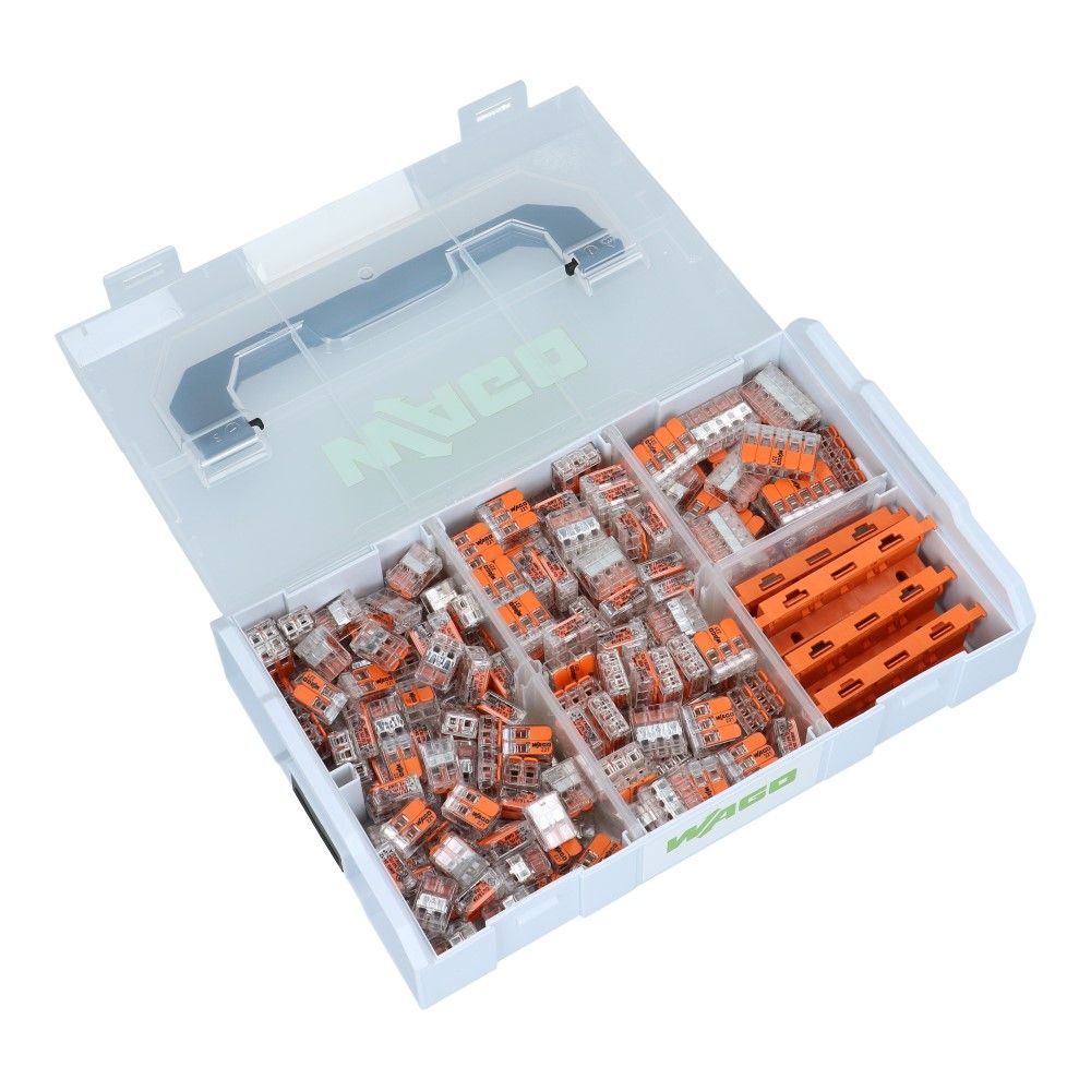 WAGO Verbindingsklemmenset L-Boxx mini 0.14-4mm² soepel en massief - 229 stuks