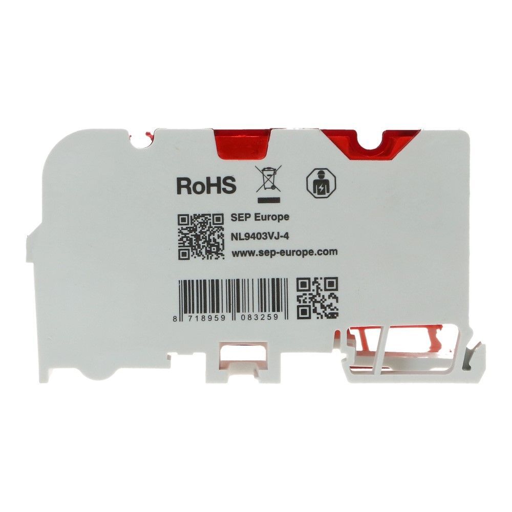 Verdeelblok RVT 125A 4 rijen 15 aansluitingen 500VAC Verdeelblok RVT 125A 4 rijen 15 aansluitingen 500VAC