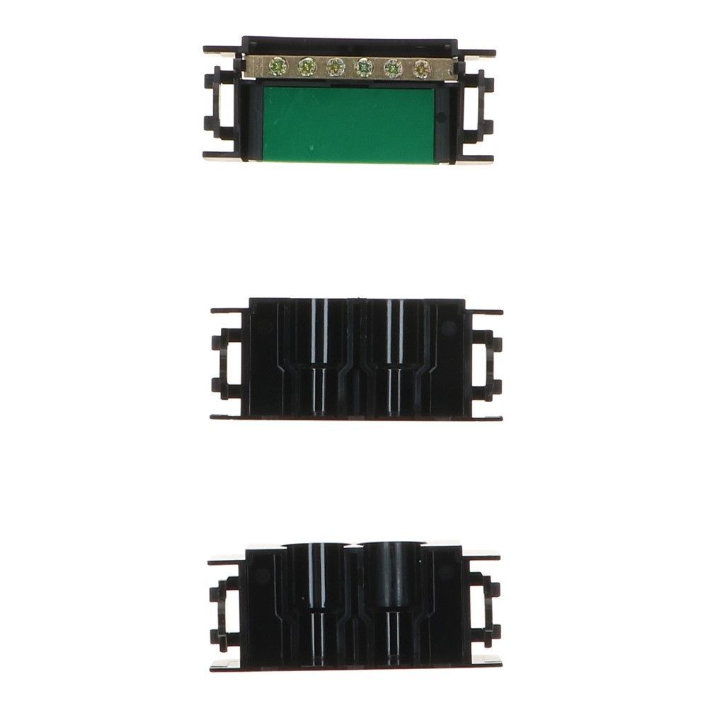 SEP Livion (6) inzetstuk buis 2x2-voudig 16/19mm met aardrail en lasklemhouder SEP Livion (6) inzetstuk buis 2x2-voudig 16/19mm met aardrail en lasklemhouder