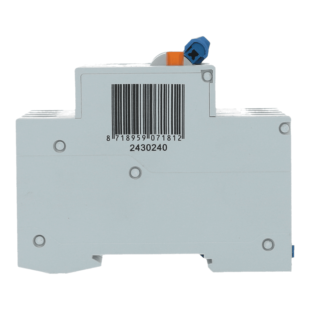 Aardlekautomaat B 50A 3 polig + nul 30mA 6kA (81mm) Aardlekautomaat B 50A 3 polig + nul 30mA 6kA (81mm)