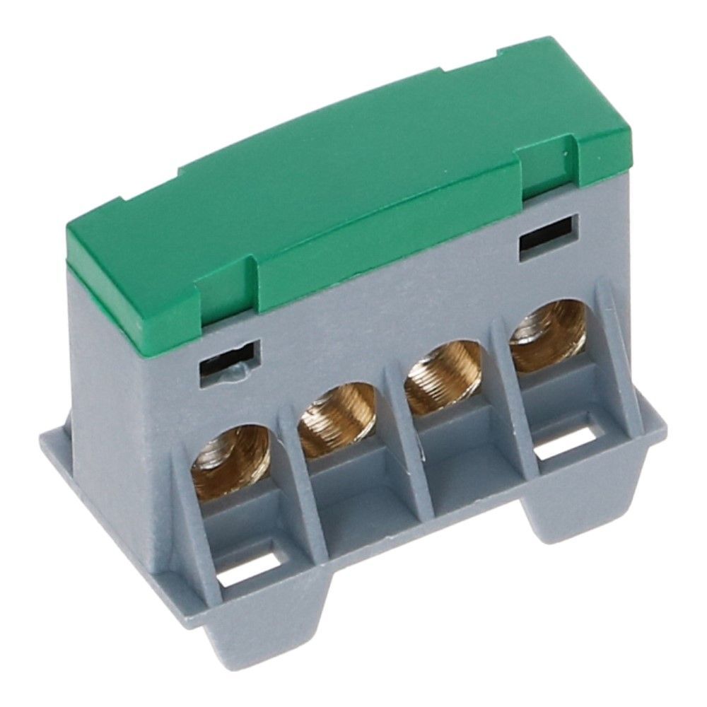 Aansluitverdeelblok AST16 groen 4x16mm² Aansluitverdeelblok AST16 groen 4x16mm²