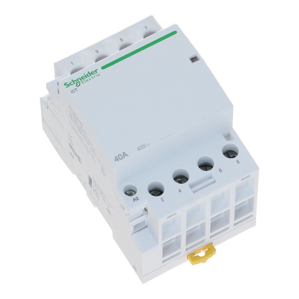 4 polig Installatierelais 40A 230VAC 2 NO iCT 4 polig Installatierelais 40A 230VAC 2 NO iCT