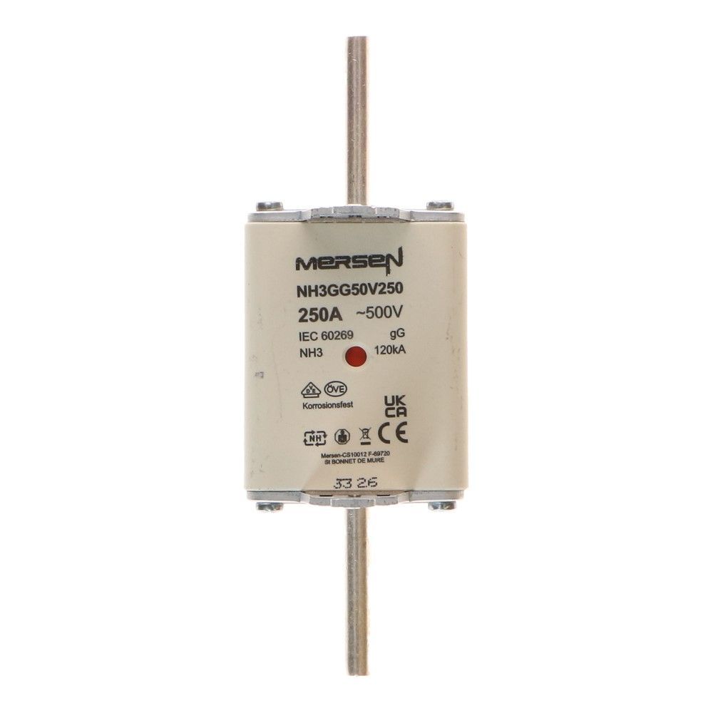 Mespatroon NH3 250A 500V gG Mespatroon NH3 250A 500V gG