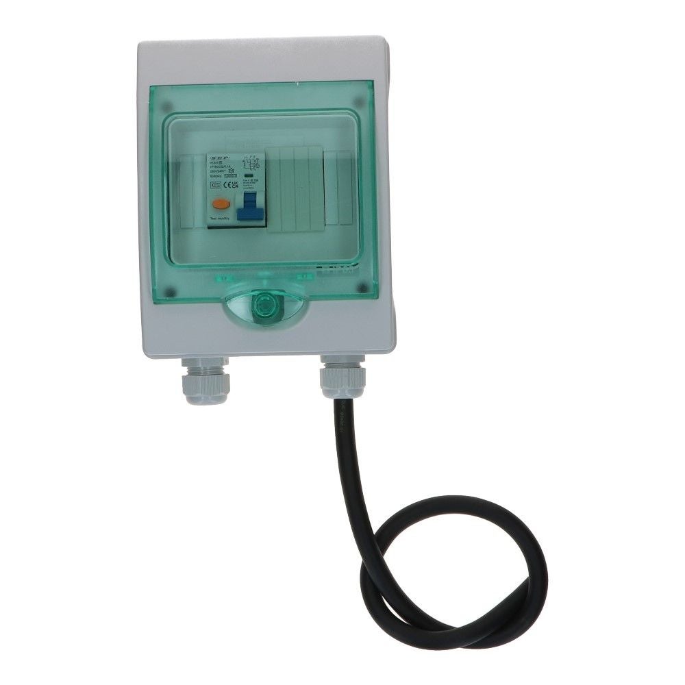 1 fase Backup box beveiliging C32 100mA High Immunity 1 fase Backup box beveiliging C32 100mA High Immunity