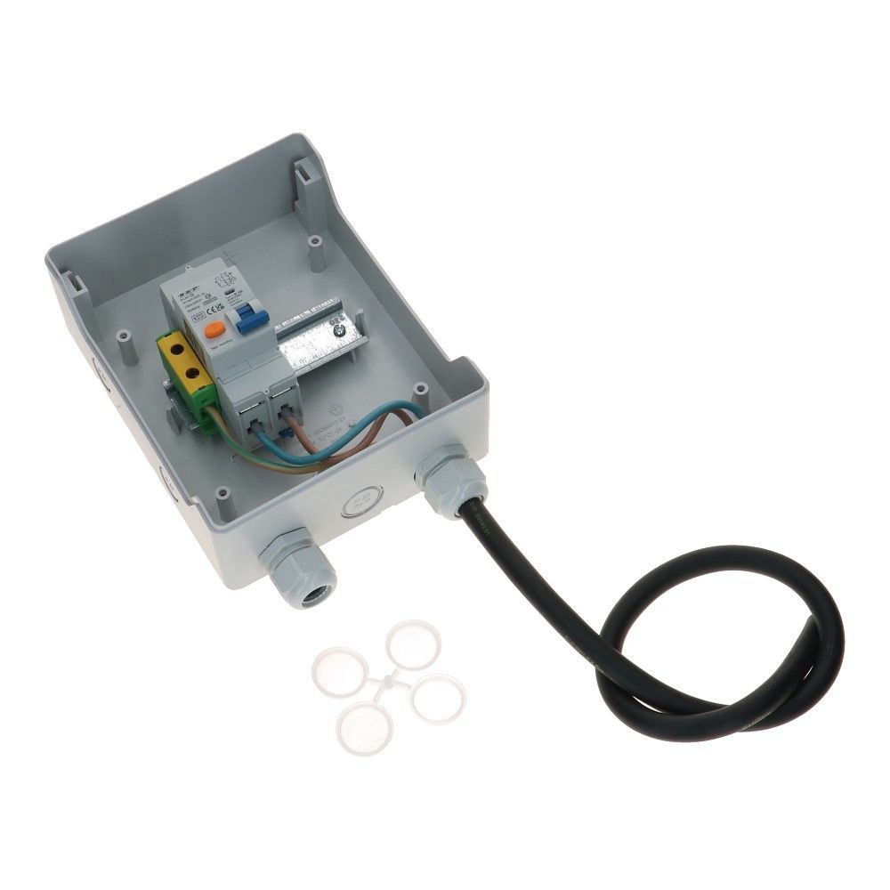 1 fase Backup box beveiliging C32 100mA High Immunity 1 fase Backup box beveiliging C32 100mA High Immunity