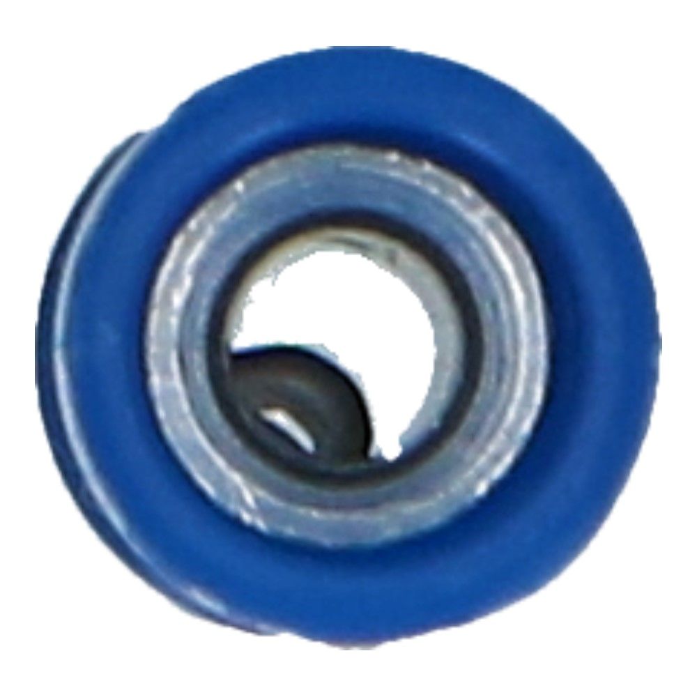 Kabelschoen doorverbinding B-2.3mm D-4.5mm Blauw - 100 stuks