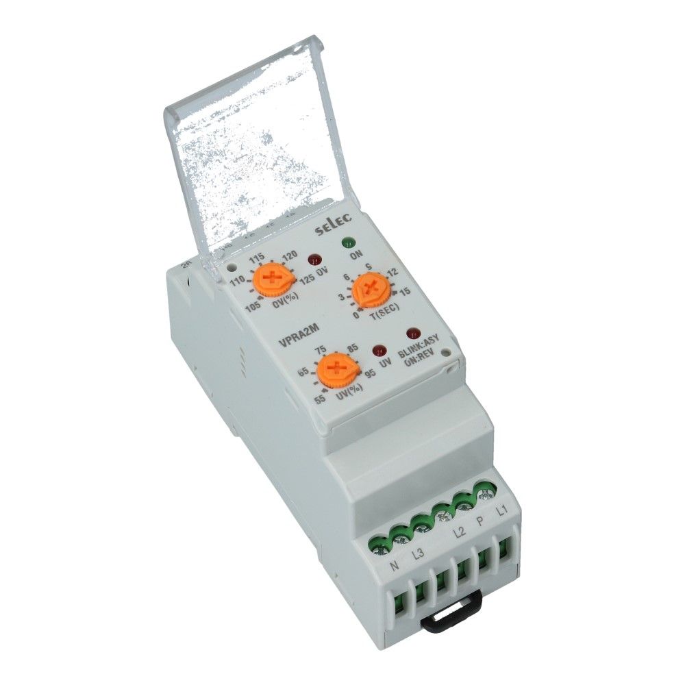 Spanningcontrole relais analoog 160-520VAC