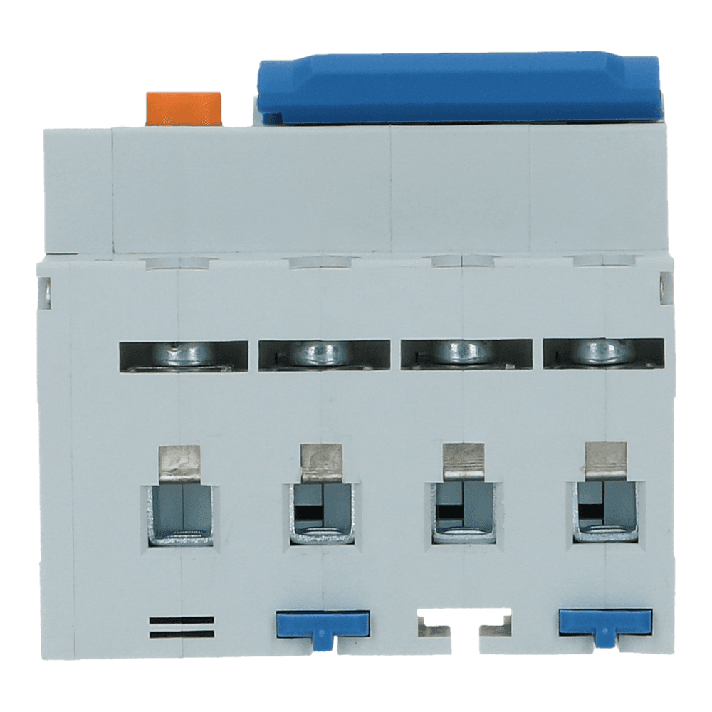 Aardlekautomaat B 50A 3 polig + nul 30mA 6kA (81mm) Aardlekautomaat B 50A 3 polig + nul 30mA 6kA (81mm)