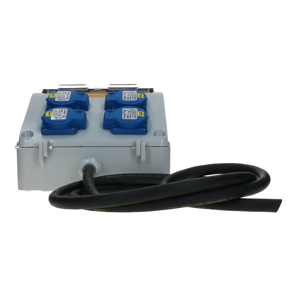 Noodstroom verdeelunit 3 fase IP54 2 meter Noodstroom verdeelunit 3 fase IP54 2 meter