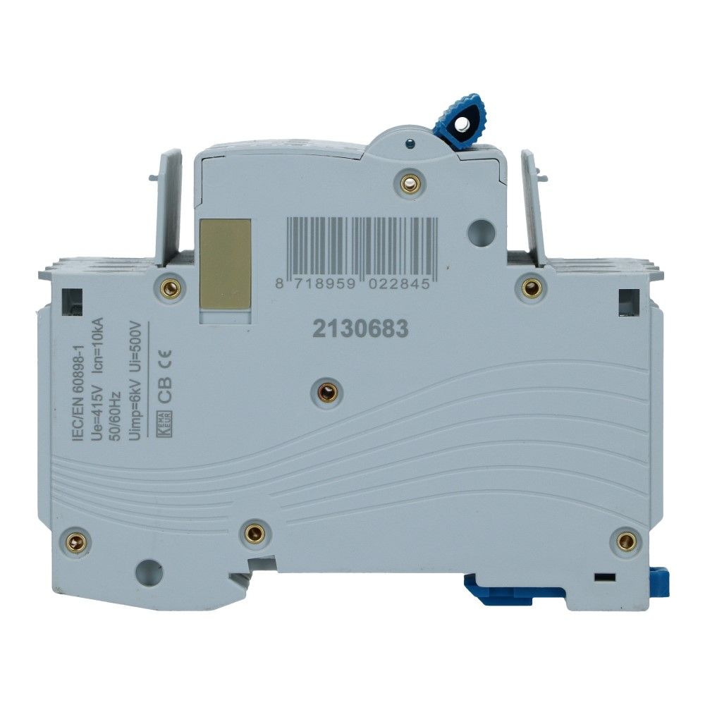 Installatieautomaat 3 polig + nul 25A karakteristiek B 10/15kA INS1 Installatieautomaat 3 polig + nul 25A karakteristiek B 10/15kA INS1